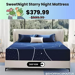 Save $200 on SweetNight Starry Night Mattresses